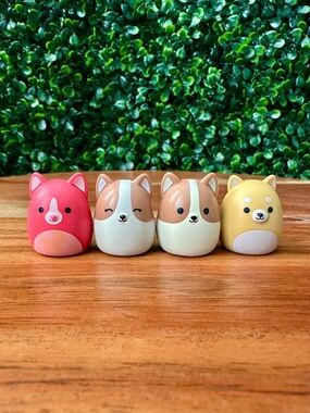Squish-a-longs by Squishmallows Corgi Bundle